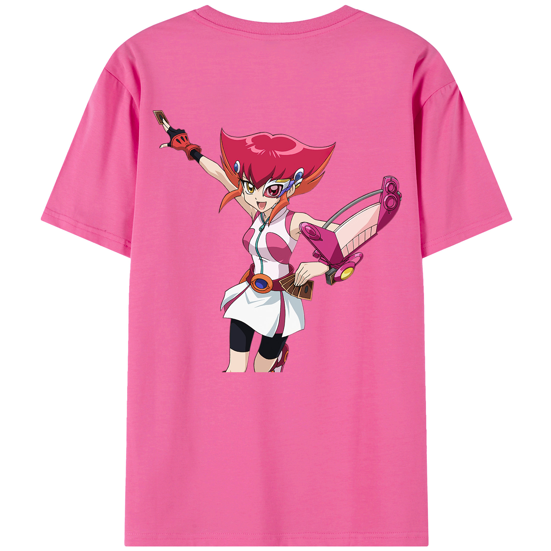 （画像用） 遊☆戯☆王 Yu-Gi-Oh! レディース半袖Tシャツ(バックプリント)